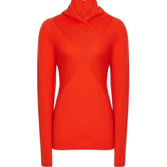 Reiss Torah Wool Blend Twist Neck Sweater - Picture 13 of 13